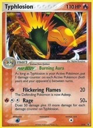 Typhlosion 34/40 - Nintendo Black Star Promos Holofoil