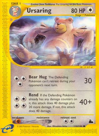 Ursaring 110/144 - Skyridge Reverse Holofoil