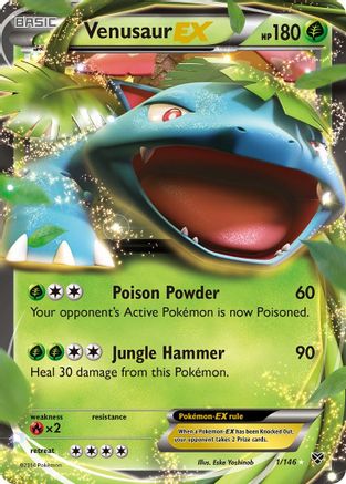 Venusaur-EX 1/146 - XY Holofoil