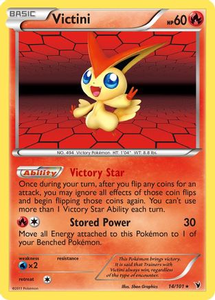 Victini 14/101 - Noble Victories Holofoil