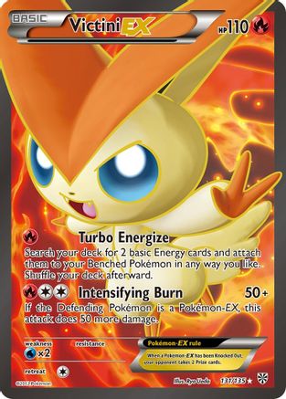 Victini-EX 131/135 - Plasma Storm Holofoil