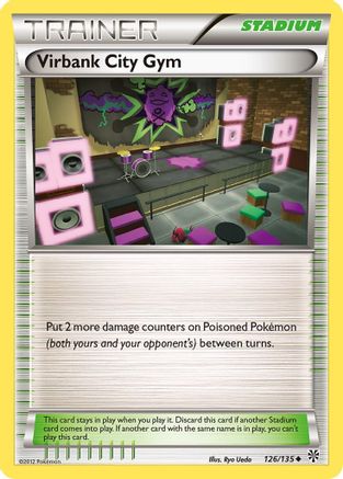 Virbank City Gym 126/135 - Plasma Storm Reverse Holofoil