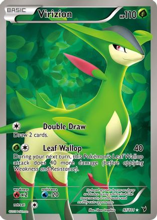 Virizion (Full Art) 97/101 - Noble Victories Holofoil