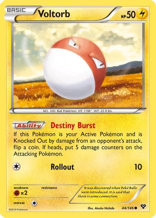 Voltorb 44/146 - XY