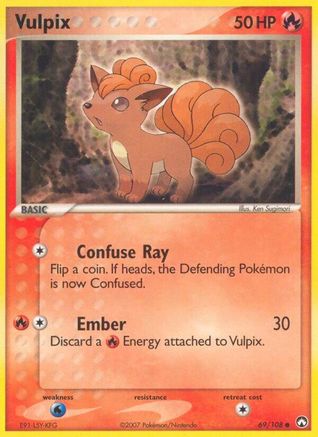 Vulpix 69/108 - Power Keepers