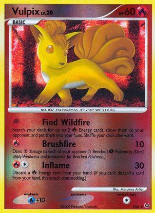 Vulpix SH6/127 - Platinum Reverse Holofoil