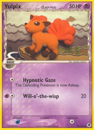 Vulpix δ 70/101 - Dragon Frontiers