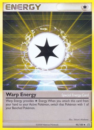 Warp Energy 95/100 - Stormfront Reverse Holofoil