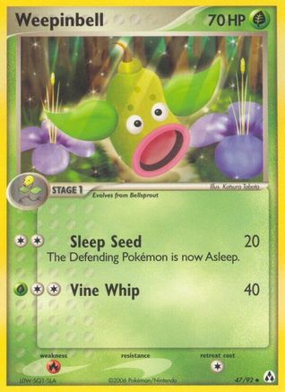 Weepinbell 47/92 - Legend Maker