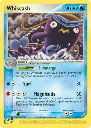 Whiscash 48/97 - Dragon Reverse Holofoil