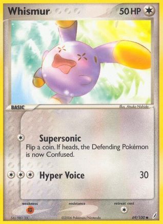 Whismur 69/100 - Crystal Guardians