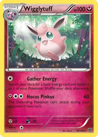 Wigglytuff 89/146 - XY Reverse Holofoil