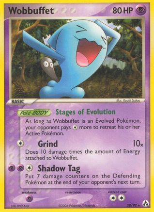 Wobbuffet 28/92 - Legend Maker Reverse Holofoil