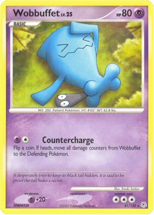 Wobbuffet 41/130 - Diamond & Pearl Reverse Holofoil