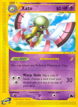 Xatu (35) 35/144 - Skyridge Reverse Holofoil