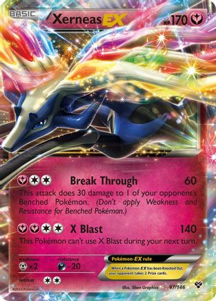 Xerneas-EX 97/146 - XY Holofoil