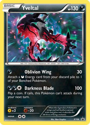 Yveltal - XY06 XY06/211 - XY Promos Holofoil