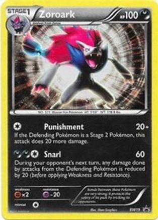 Zoroark BW19/101 - BW Black Star Promos Holofoil