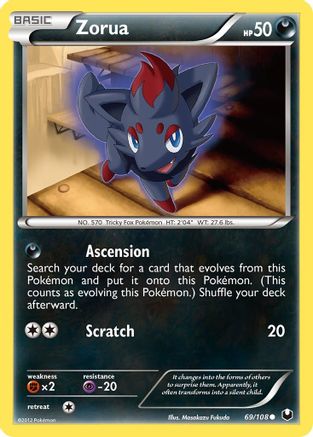 Zorua 69/108 - Dark Explorers