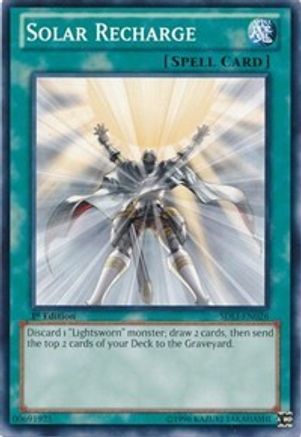 Solar Recharge (SDLI-EN026) - Structure Deck: Realm of Light 1st Edition