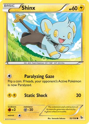 Shinx 32/106 - XY  Flashfire