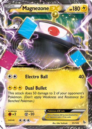 Magnezone-EX 35/106 - Flashfire Holofoil