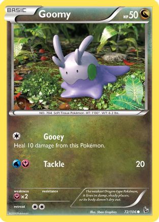 Goomy 72/106 - Flashfire Reverse Holofoil