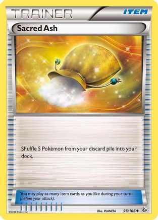 Sacred Ash 96/106 - XY  Flashfire