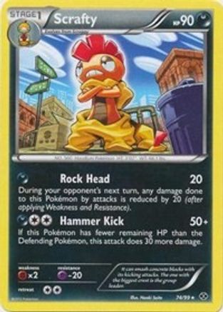 Scrafty - 74/99(Next Destinies) 74 - Deck Exclusives