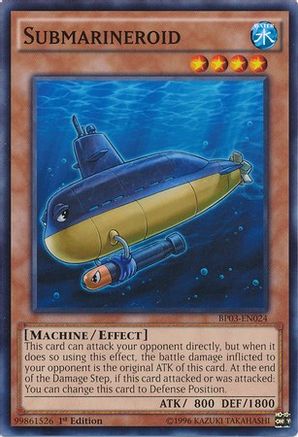 Submarineroid (BP03-EN024) - Battle Pack 3: Monster League 1st Edition