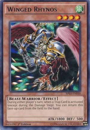 Winged Rhynos (BP03-EN030) - Battle Pack 3: Monster League 1st Edition