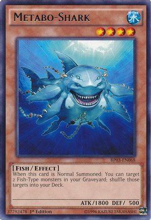 Metabo-Shark (BP03-EN068) - Battle Pack 3: Monster League 1st Edition