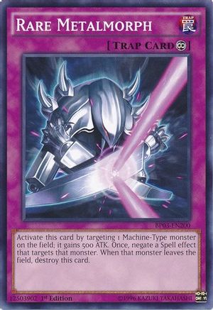 Rare Metalmorph (BP03-EN200) - Battle Pack 3: Monster League 1st Edition