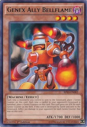 Genex Ally Bellflame (BP03-EN082) - Battle Pack 3: Monster League 1st Edition