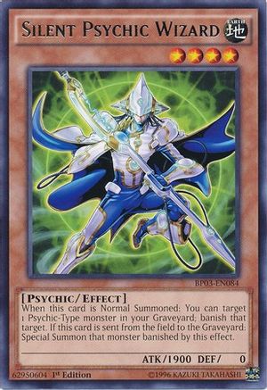 Silent Psychic Wizard (BP03-EN084) - Battle Pack 3: Monster League 1st Edition