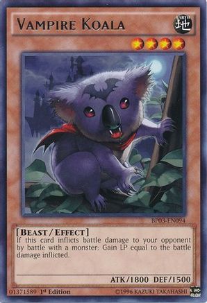 Vampire Koala (BP03-EN094) - Battle Pack 3: Monster League 1st Edition