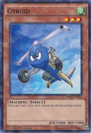 Gyroid (Shatterfoil) (BP03-EN016) - Battle Pack 3: Monster League 1st Edition