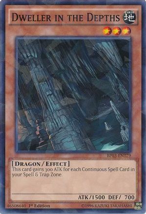 Dweller in the Depths (Shatterfoil) (BP03-EN029) - Battle Pack 3: Monster League 1st Edition