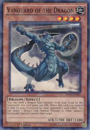 Vanguard of the Dragon (Shatterfoil) (BP03-EN060) - Battle Pack 3: Monster League 1st Edition