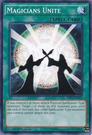 Magicians Unite (BP03-EN152) - Battle Pack 3: Monster League 1st Edition