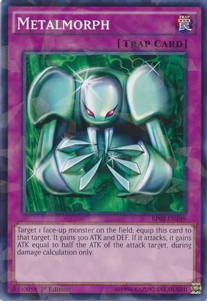 Metalmorph (Shatterfoil) (BP03-EN189) - Battle Pack 3: Monster League 1st Edition