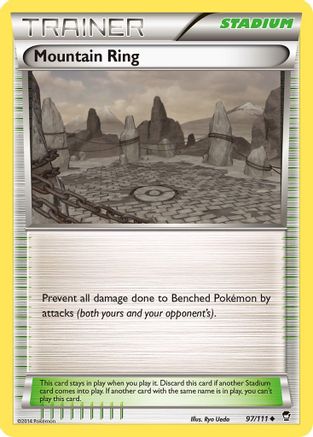 Mountain Ring 97/111 - XY  Furious Fists