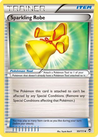 Sparkling Robe 99/111 - XY  Furious Fists Reverse Holofoil