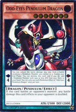 Odd-Eyes Pendulum Dragon (UTR) (DUEA-EN004) - Duelist Alliance 1st Edition