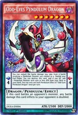 Odd-Eyes Pendulum Dragon (DUEA-EN004) - Duelist Alliance 1st Edition
