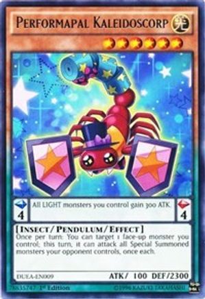 Performapal Kaleidoscorp (DUEA-EN009) - Duelist Alliance 1st Edition