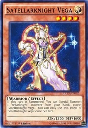 Satellarknight Vega (DUEA-EN020) - Duelist Alliance 1st Edition