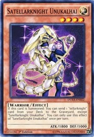 Satellarknight Unukalhai (DUEA-EN022) - Duelist Alliance 1st Edition