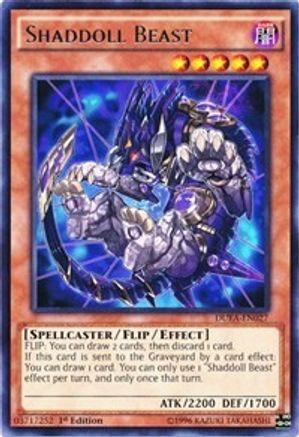 Shaddoll Beast (DUEA-EN027) - Duelist Alliance 1st Edition