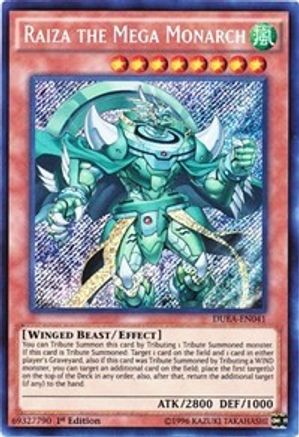 Raiza the Mega Monarch (DUEA-EN041) - Duelist Alliance 1st Edition